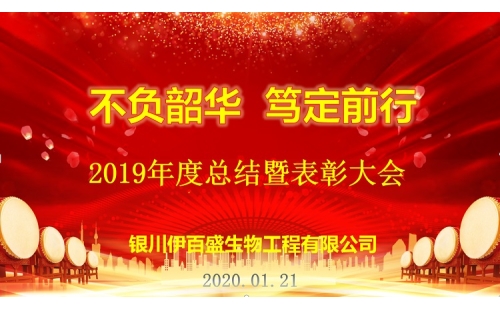 “不負韶華，篤定前行”2019總結(jié)表彰暨新春年會圓滿成功！